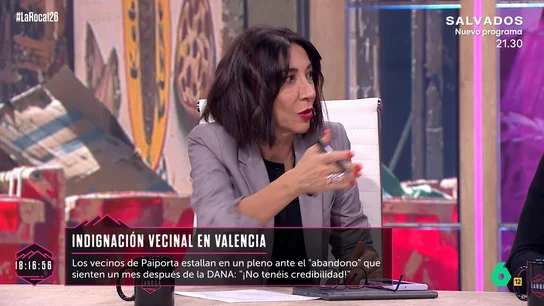 Carmen Ro habla de uno de los temores de los afectados por la DANA: "Se ha hecho una labor pública que hay que seguir haciendo" Carmen Ro habla de uno de los temores de los afectados por la DANA: "Se ha hecho una labor pública que hay que seguir haciendo"