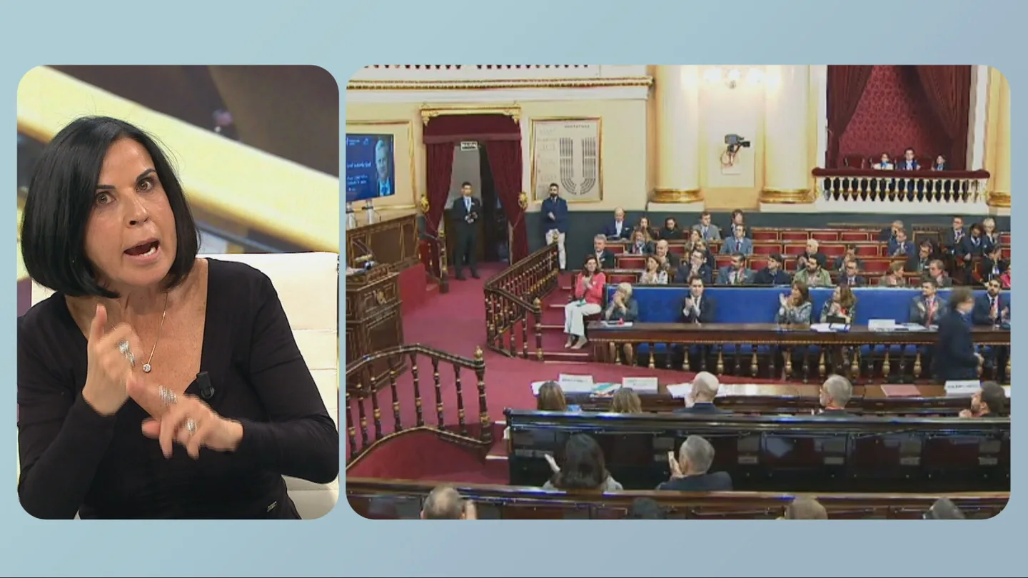 Bea de Vicente cumbre ultraderechista La abogada Beatriz de Vicente interviene en Más Vale Tarde