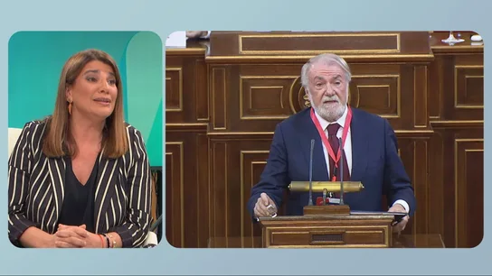 María Claver ironiza sobre la cumbre antiabortista: "Nos van a tener que hacer un esquema para saber cuándo se lucha y cuándo no contra la extrema derecha" María Claver ironiza sobre la cumbre antiabortista: "Nos van a tener que hacer un esquema para saber cuándo se lucha y cuándo no contra la extrema derecha"