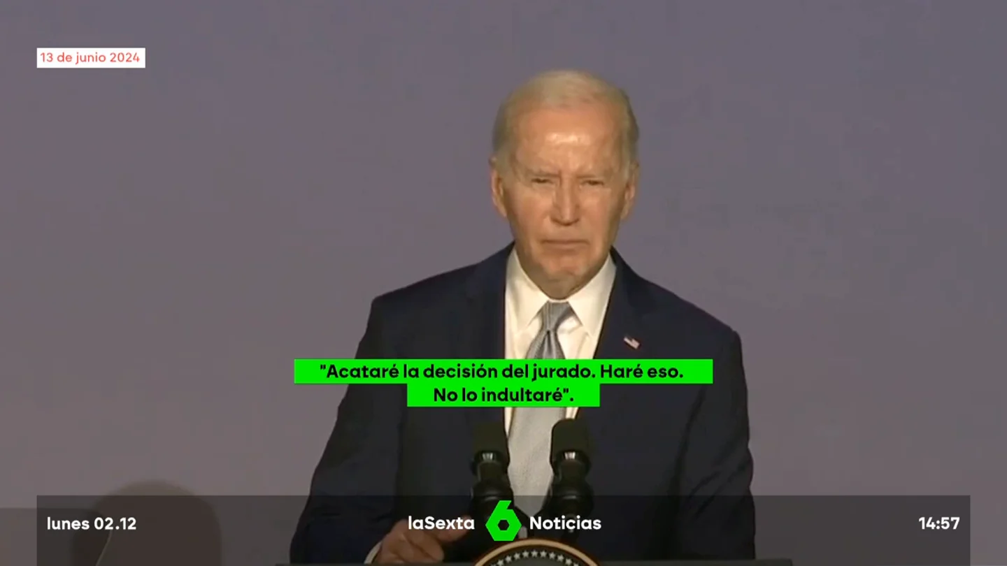 Biden incumple su promesa e indulta a su hijo Hunter a menos de dos meses de dejar la Casa Blanca Biden incumple su promesa e indulta a su hijo Hunter a menos de dos meses de dejar la Casa Blanca