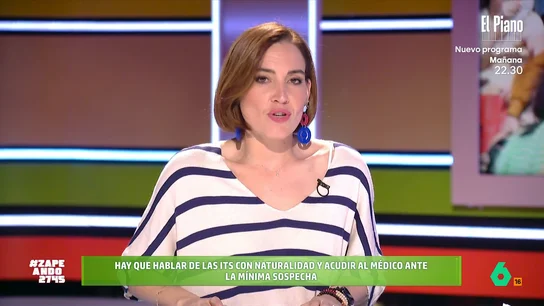 Boticaria García, sobre las infecciones de transmisión sexual: "Es muy importante que hablemos de esto con total naturalidad" Boticaria García, sobre las infecciones de transmisión sexual: "Es muy importante que hablemos de esto con total naturalidad"