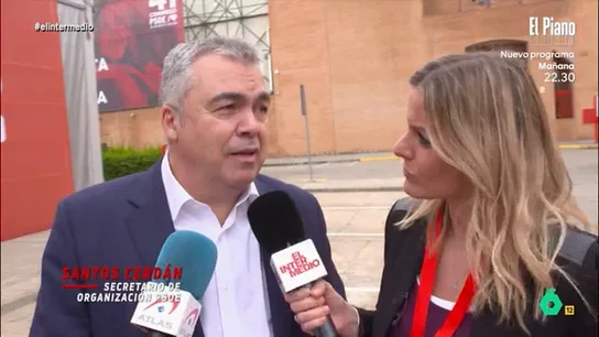 Santos Cerdán, sobre las acusaciones de Víctor de Aldama: "Tiene la misma credibilidad que Feijóo, ninguna" El secretario de Organización del Partido Socialista ha afirmando, ante Andrea Ropero, que el empresario salió de la cárcel indicando que iba a presentar unas pruebas, algo que todavía no ha hecho.