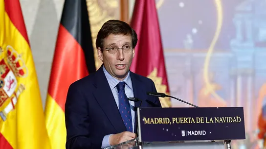 El alcalde de Madrid, José Luis Martínez-Almeida, durante un acto. El alcalde de Madrid, José Luis Martínez-Almeida, durante un acto.