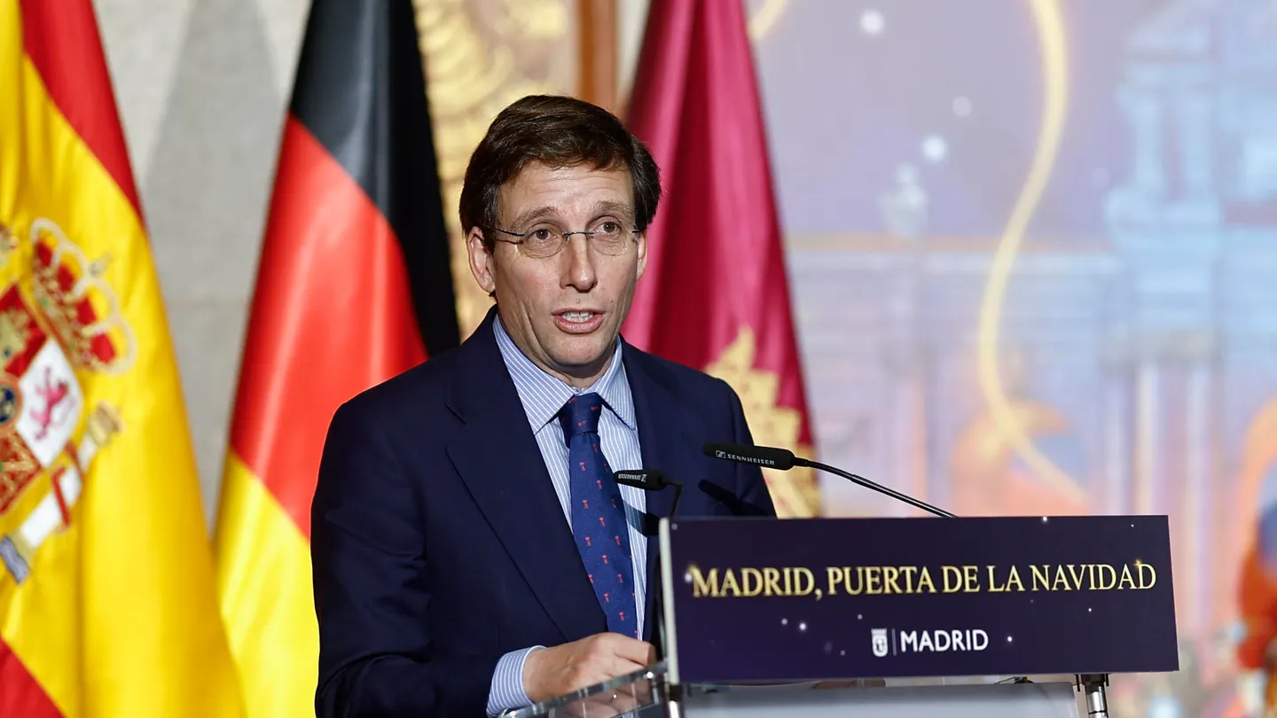 El alcalde de Madrid, José Luis Martínez-Almeida, durante un acto. El alcalde de Madrid, José Luis Martínez-Almeida, durante un acto.