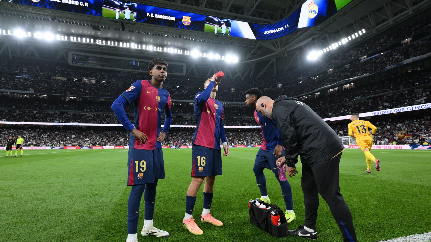 Lamine Yamal, en el Bernabéu Lamine Yamal, en el Bernabéu