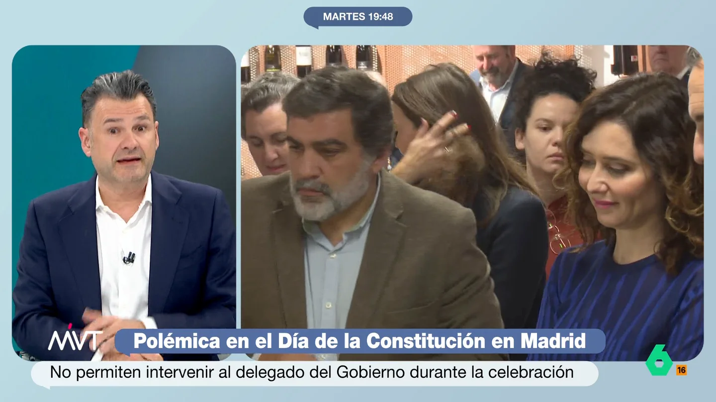 Iñaki López, sobre el veto de Isabel Díaz Ayuso al delegado del Gobierno: "Para alguien que hace alarde de libertad..." Iñaki López, sobre el veto de Isabel Díaz Ayuso al delegado del Gobierno: "Para alguien que hace alarde de libertad..."