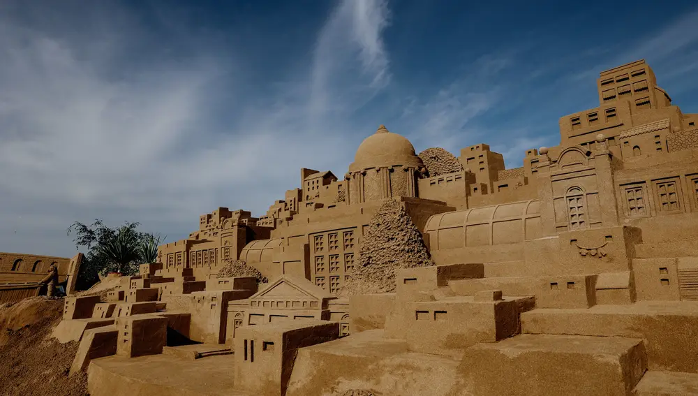 Homenaje a los barrios de Las Palmas. Belén de Arena de Las Canteras 2024 Homenaje a los barrios de Las Palmas. Belén de Arena de Las Canteras 2024