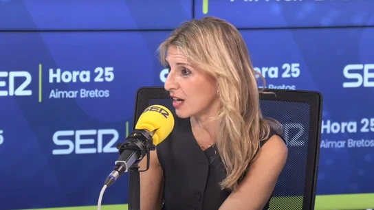 Yolanda Díaz, este lunes en Hora 25. Yolanda Díaz, este lunes en Hora 25.