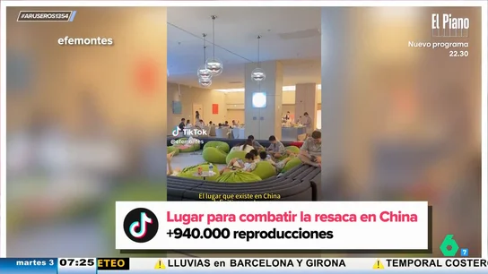 Así es el lugar para combatir la resaca en China que arrasa en redes: "Lo necesitamos en España" Así es el lugar para combatir la resaca en China que arrasa en redes: "Lo necesitamos en España"