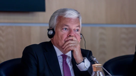 El comisario de Justicia de la UE, Didier Reynders El comisario de Justicia de la UE, Didier Reynders