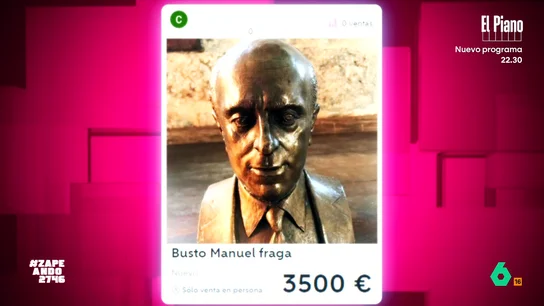 De un busto de Fraga a una muñeca fea: estos son los objetos más extraños que se venden en Wallapop Hay personas que deciden utilizar páginas de venta para dar una segunda vida a los objetos que tienen en casa y poder ganar algo de dinero. Esto permite que en estas plataformas se puedan encontrar objetos de lo más variado.