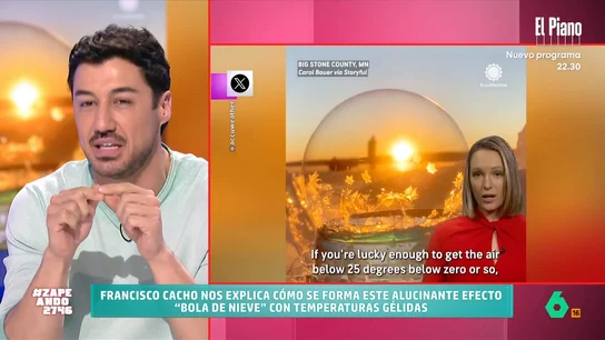 ¿En qué consiste el efecto 'bola de nieve'? El meteorólogo Francisco Cacho te lo explica ¿En qué consiste el efecto 'bola de nieve'? El meteorólogo Francisco Cacho te lo explica