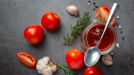 Salsa de tomate. Salsa de tomate.