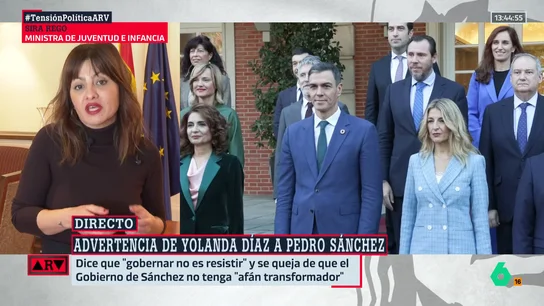 Sira Rego, tras el recado de Yolanda Díaz a Sánchez: "Tenemos que estar a la ofensiva" Sira Rego, tras el recado de Yolanda Díaz a Sánchez: "Tenemos que estar a la ofensiva"