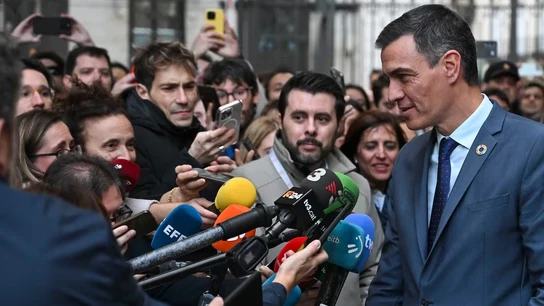 Ion Antolín en una imagen de archivo con Pedro Sánchez Ion Antolín en una imagen de archivo con Pedro Sánchez