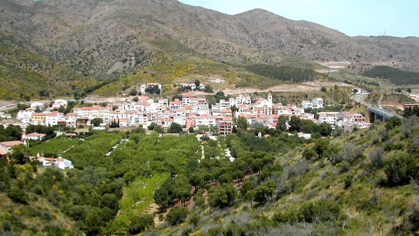 Colera, pueblo de Girona
