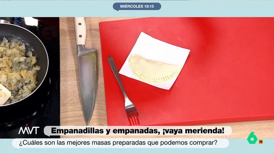 Empanadillas perfectas: Pablo Ojeda explica en Más Vale Tarde cómo evitar que exploten y queden jugosas Empanadillas perfectas: Pablo Ojeda explica en Más Vale Tarde cómo evitar que exploten y queden jugosas