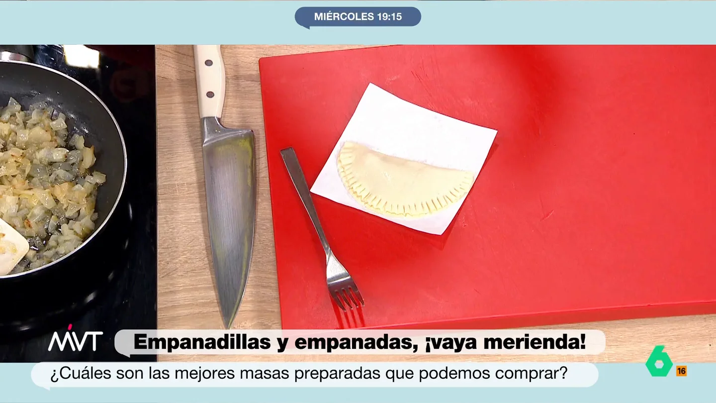 Empanadillas perfectas: Pablo Ojeda explica en Más Vale Tarde cómo evitar que exploten y queden jugosas Empanadillas perfectas: Pablo Ojeda explica en Más Vale Tarde cómo evitar que exploten y queden jugosas