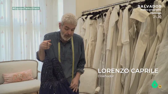 Lorenzo Caprile, sobre la tela de un vestido de Shein: "No haré la prueba del mechero porque salimos ardiendo" Equipo de Investigación analiza junto al reputado diseñador de moda Lorenzo Caprile un vestido de Shein de 70 euros. En este vídeo, explica que "solo los materiales" costarían eso en España y que está "relativamente bien confeccionado".
