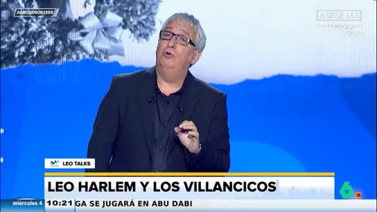 Leo Harlem y los villancicos: "Van Gogh se cortó la oreja un 23 de diciembre, ¡sacad vuestras propias conclusiones!"  Leo Harlem y los villancicos: "Van Gogh se cortó la oreja un 23 de diciembre, ¡sacad vuestras propias conclusiones!"