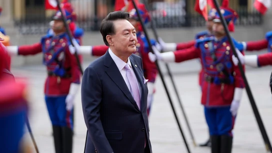 El presidente de Corea del Sur, Yoon Suk Yeol, en una imagen de archivo El presidente de Corea del Sur, Yoon Suk Yeol, en una imagen de archivo