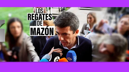 Así evita Mazón las preguntas de los periodistas Así evita Mazón las preguntas de los periodistas