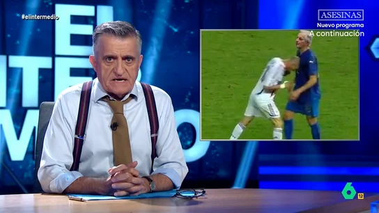 Wyoming, tras tumbar la izquierda y Le Pen a Bernier: "Solo habría sido más raro si Zidane le hubiese dado un cabezazo" Wyoming y Sandra Sabatés comentan la grave crisis política que se vive en Francia después de que la izquierda y la extrema derecha de Marine Le Pen hayan tumbado el Gobierno de Michel Barnier en una moción de censura.