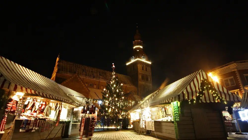 Mercado de Navidad de Riga Mercado de Navidad de Riga