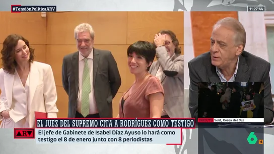Cembrero, sobre Miguel Ángel Rodríguez: "El papel de un jefe de Gabinete no es meterse en los asuntos personales de su jefa" Cembrero, sobre Miguel Ángel Rodríguez: "El papel de un jefe de Gabinete no es meterse en los asuntos personales de su jefa"