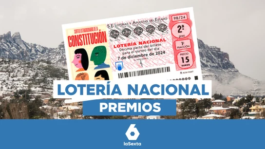Lotería Nacional de la Constitución 2024: todos los premios que se reparten Lotería Nacional de la Constitución 2024: todos los premios que se reparten
