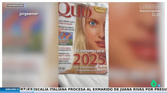 Un tiktoker muestra las predicciones escritas en una revista del 2000 sobre lo que sucedería 25 años después Un tiktoker muestra las predicciones escritas en una revista del 2000 sobre lo que sucedería 25 años después
