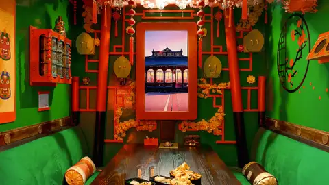 Foto del vagón Asia de Experiencity Express Train Foto del vagón Asia de Experiencity Express Train