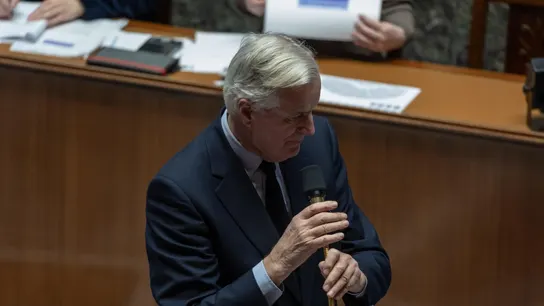 El primer ministro francés, Michel Barnier, asiste a la sesión semanal de preguntas al gobierno, en la Asamblea Nacional en París El primer ministro francés, Michel Barnier, asiste a la sesión semanal de preguntas al gobierno, en la Asamblea Nacional en París
