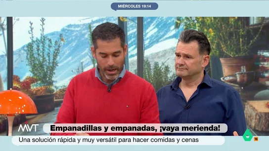 "No dejan de ser una tortita de trigo": Pablo Ojeda desmonta los mitos sobre las empanadillas "No dejan de ser una tortita de trigo": Pablo Ojeda desmonta los mitos sobre las empanadillas