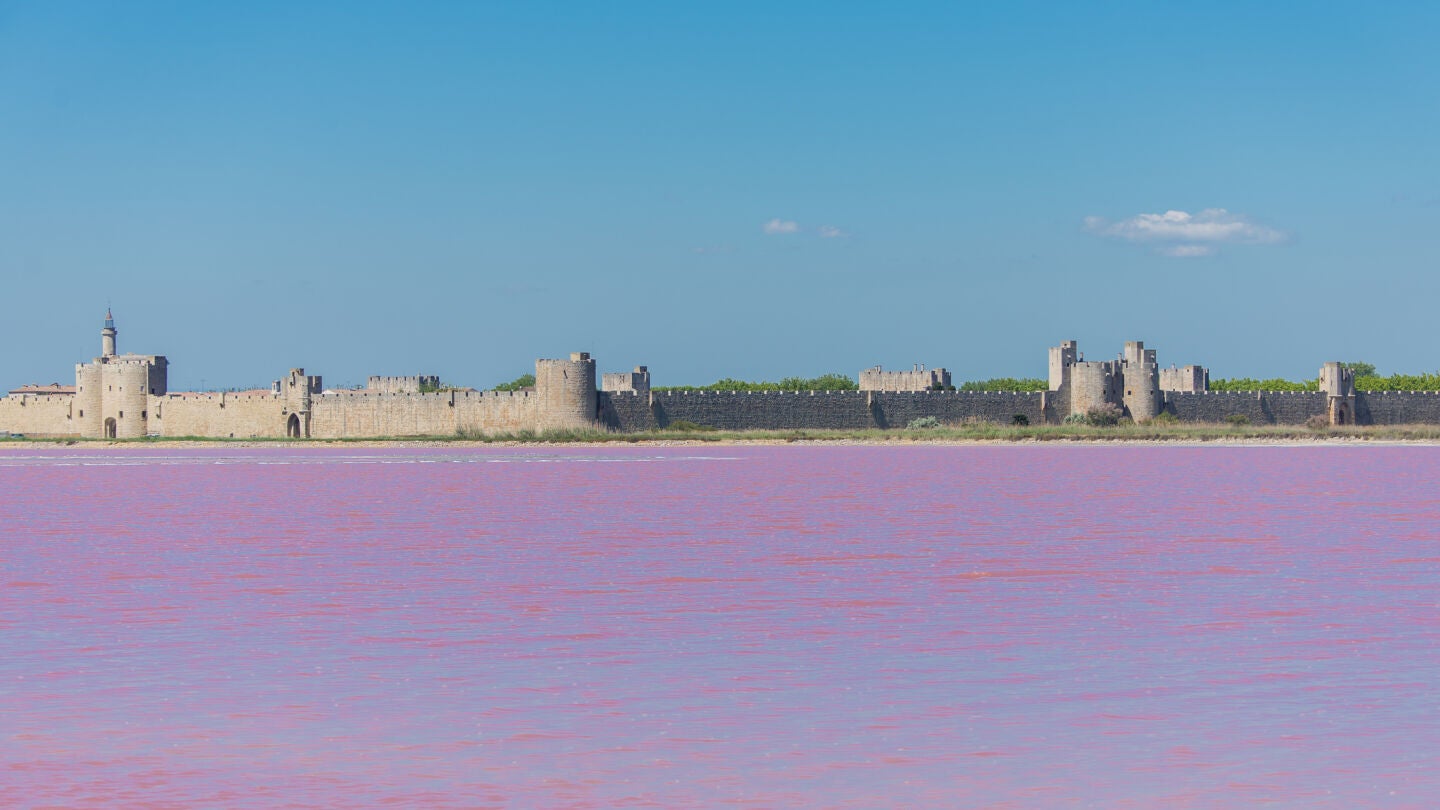 Ciudad medieval de Aigues-Mortes, en Francia