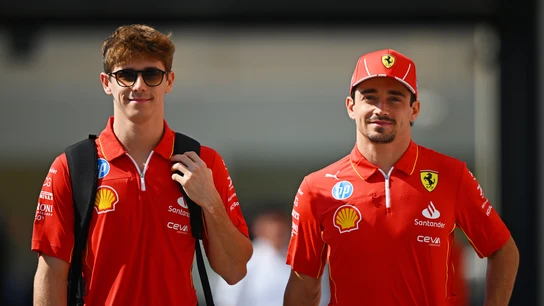 Los hermanos Leclerc en Abu Dabi Los hermanos Leclerc en Abu Dabi