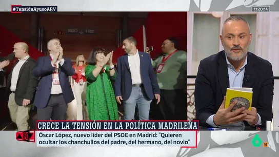 Martínez-Vares, sobre Óscar López: "Presentar a Ayuso alguien que sea exponente del sanchismo es darle la mejor gasolina" Martínez-Vares, sobre Óscar López: "Presentar a Ayuso alguien que sea exponente del sanchismo es darle la mejor gasolina"