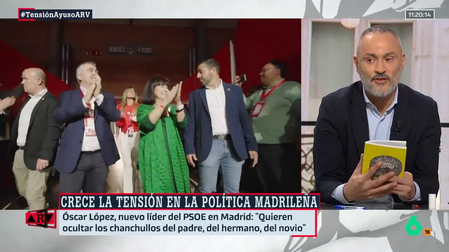 Martínez-Vares, sobre Óscar López: "Presentar a Ayuso alguien que sea exponente del sanchismo es darle la mejor gasolina" Martínez-Vares, sobre Óscar López: "Presentar a Ayuso alguien que sea exponente del sanchismo es darle la mejor gasolina"