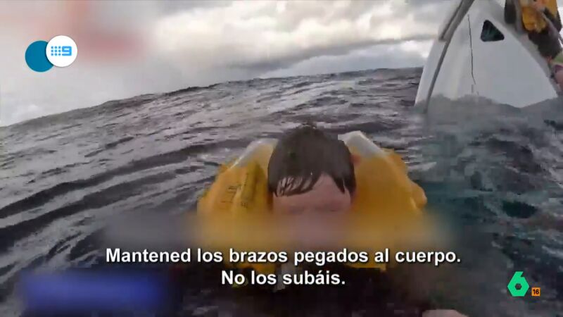 Salvan a tres pescadores después de naufragar: "Ellos se quedaron sin barco y los tiburones sin cena"