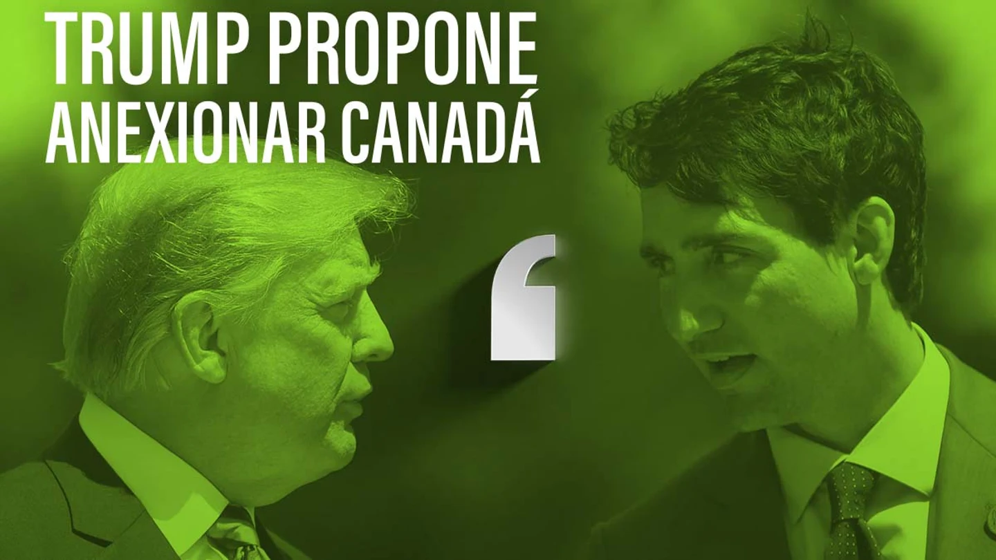 Trump propone a Canadá ser el estado número 51 de EEUU Trump propone a Canadá ser el estado número 51 de EEUU