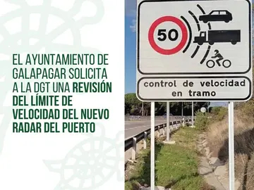 El radar que levanta ampollas: el ayuntamiento pide cambios a la DGT El radar que levanta ampollas: el ayuntamiento pide cambios a la DGT