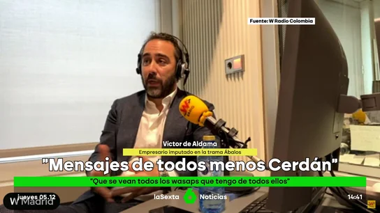 Aldama en una entrevista Aldama en una entrevista
