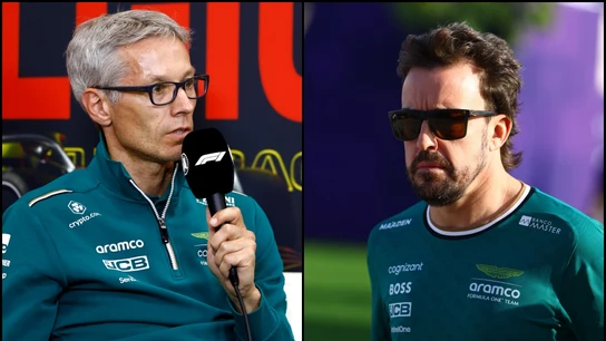 Mike Krack y Fernando Alonso Mike Krack y Fernando Alonso