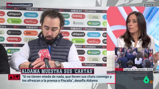 Pilar Velasco, ante la ausencia de pruebas de Aldama: "¿No nos estará gastando una broma?" Pilar Velasco, ante la ausencia de pruebas de Aldama: "¿No nos estará gastando una broma?"