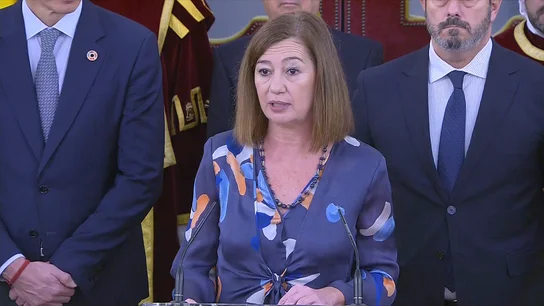 Discurso de Armengol en los actos del Día de la Constitución Discurso de Armengol en los actos del Día de la Constitución