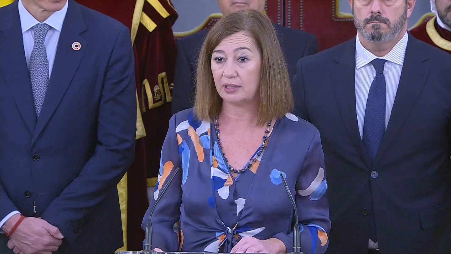 Discurso de Armengol en los actos del Día de la Constitución Discurso de Armengol en los actos del Día de la Constitución