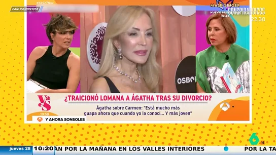 Ágatha Ruiz de la Prada, contra Carmen Lomana: "Hay mucha tontería con esta gente que no hace nada" Ágatha Ruiz de la Prada, contra Carmen Lomana: "Hay mucha tontería con esta gente que no hace nada"