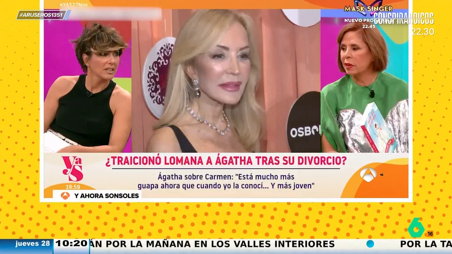 Ágatha Ruiz de la Prada, contra Carmen Lomana: "Hay mucha tontería con esta gente que no hace nada" Ágatha Ruiz de la Prada, contra Carmen Lomana: "Hay mucha tontería con esta gente que no hace nada"
