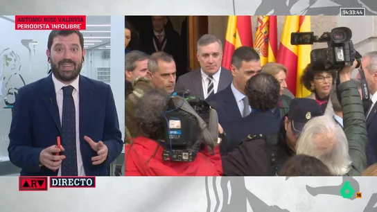 Valdivia, sobre la situación del Gobierno: "Mónica García dice que ve a Sánchez como un toro" Valdivia, sobre la situación del Gobierno: "Mónica García dice que ve a Sánchez como un toro"