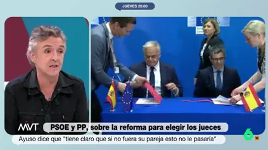 La confesión de Ramoncín sobre Díaz Ayuso que deja alucinado a Iñaki López: "Cuanto más tiramos del hilo..." El colaborador de Más Vale Tarde conoce a la presidenta madrileña desde hace muchos años, una confesión que no ha pasado desapercibida para el presentador del espacio vespertino de laSexta.